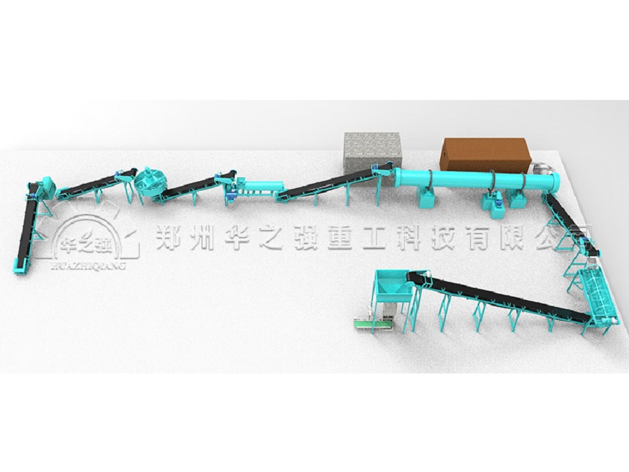 成套有機肥設備流水生產(chǎn)線介紹